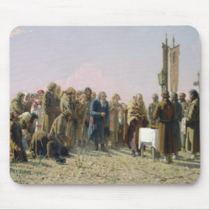 Tapis De Souris Prière pendant la sécheresse, 1880