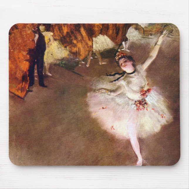 Tapis De Souris Prima Ballerina, Rosita Mauri par Edgar Degas (Devant)