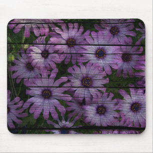 Tapis De Souris Primitive Western Country Barn Board marguerite vi
