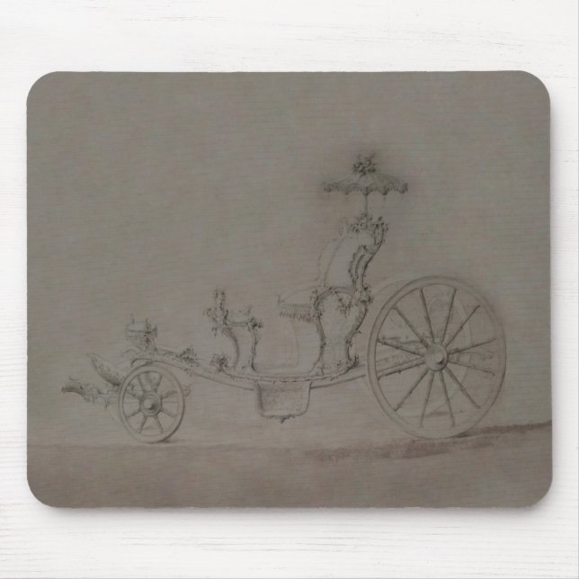Tapis De Souris Princesse Carriage - Mousepad (Devant)
