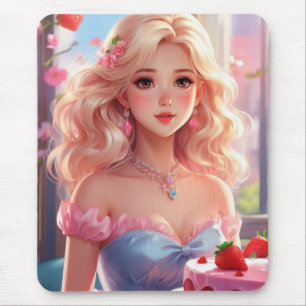 Tapis De Souris princesse d'anniversaire