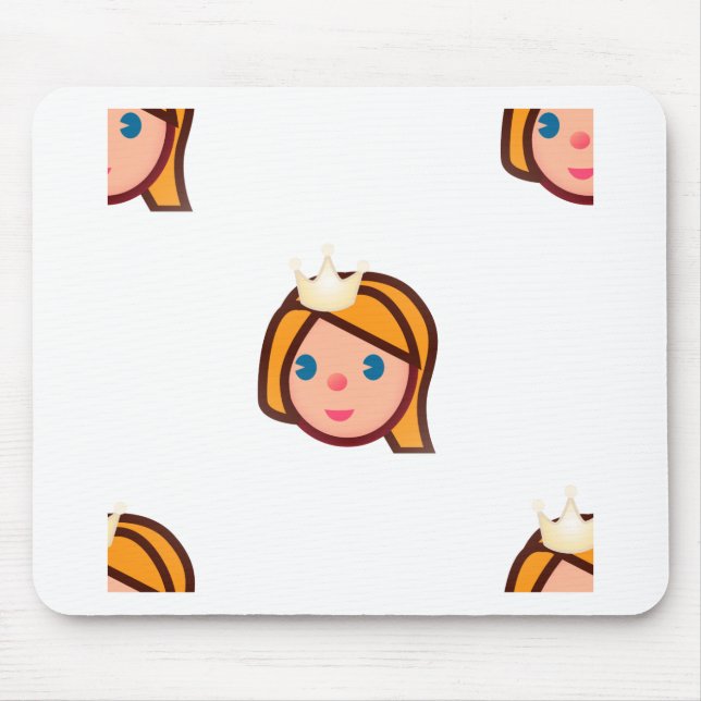 Tapis De Souris princesse emoji (Devant)