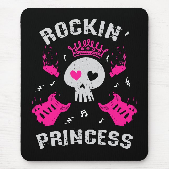 Tapis De Souris Princesse Rockin (Devant)