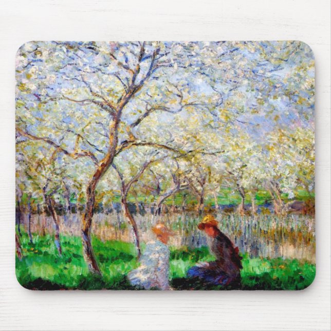 Tapis De Souris Printemps, Monet (Devant)