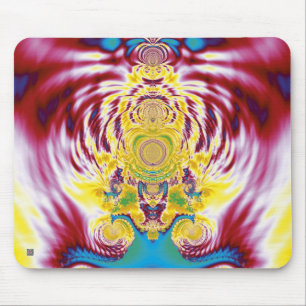 Tapis De Souris Printemps rouge