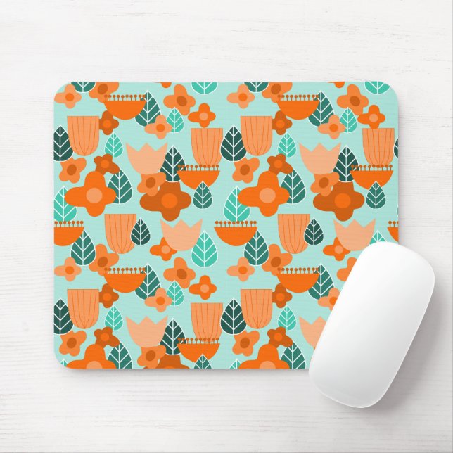 Tapis De Souris Printemps scandinave (Avec souris)