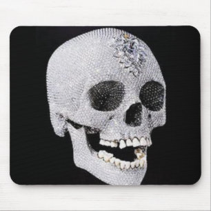 Tapis De Souris Produit de crâne de diamant