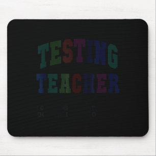 Tapis De Souris Prof test prof journee de test bruh maths ela équi