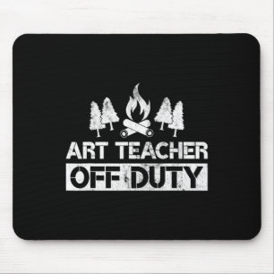 Tapis De Souris Professeur d'art hors service Cadeau drôle d'artis