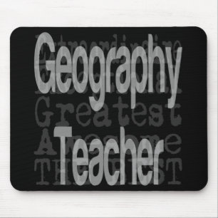 Tapis De Souris Professeur de géographie Extraordinaire
