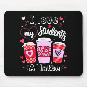 Tapis De Souris Professeur de la Saint-Valentin J'aime mon Cl A La