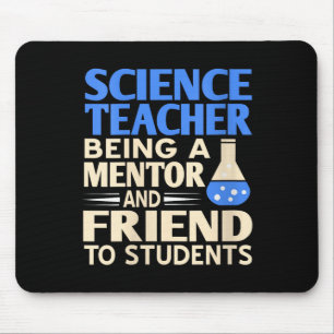 Tapis De Souris Professeur De Sciences Femmes Mentor Et Ami À Étud