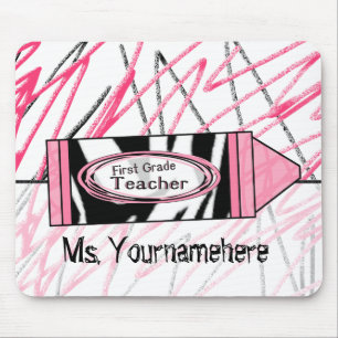 Tapis De Souris Professeur Mousepad - crayon de première catégorie