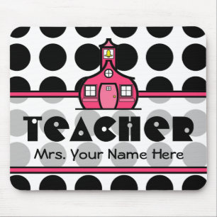 Tapis De Souris Professeur Mousepad - point de polka