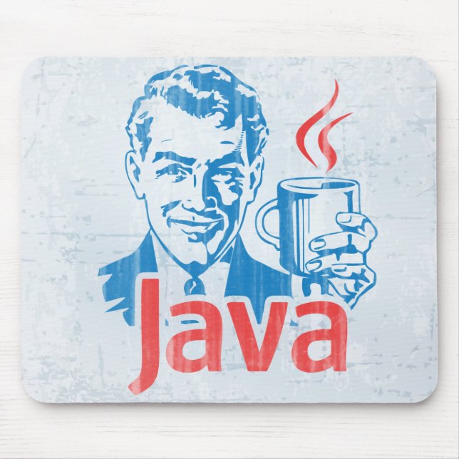 Tapis De Souris Programmeur de Java (Devant)