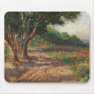 Tapis De Souris Promenade bordée d'Elm à Euxinograd