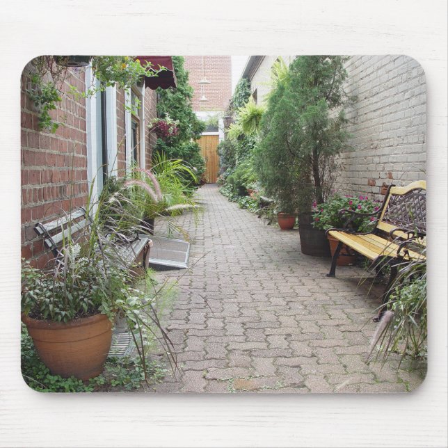 Tapis De Souris Promenade du jardin (Devant)