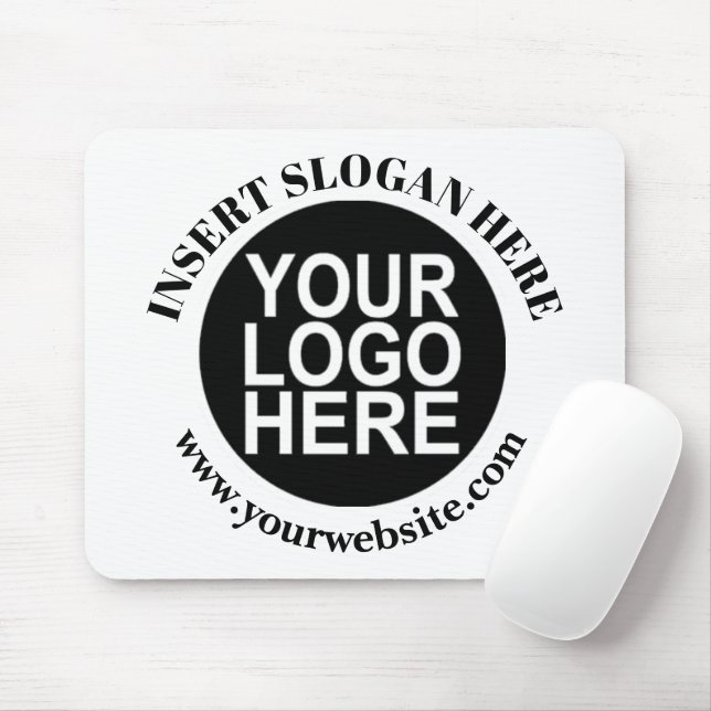 Tapis De Souris Promotion du logo de l'entreprise personnalisée (Avec souris)