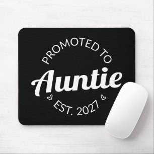 Tapis De Souris Promue Tatie Est 2027 Nouvelle Tante I