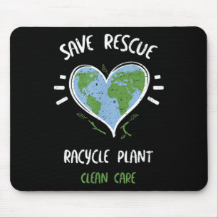 Tapis De Souris Protection de l'environnement_ Enregistrer Secouri