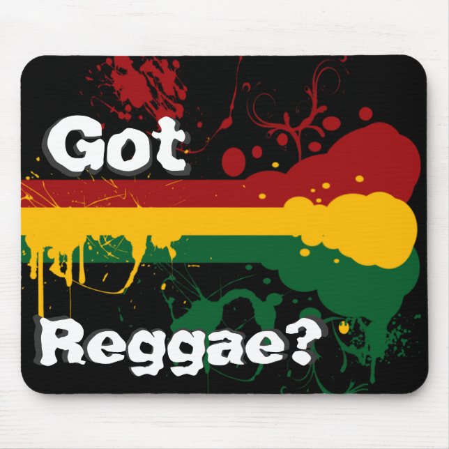Tapis De Souris Protection obtenue de reggae (Devant)