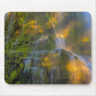 Tapis De Souris Proxy Falls Three Sisters Wilderness Oregon