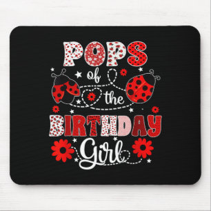 Tapis De Souris ps de The Birthday Girl - Family Ladybug Anniversa