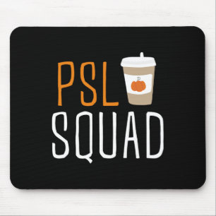 Tapis De Souris PSL Squad Citrouille Spice Latte Lover Automne Ha