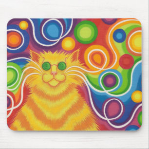 Tapis De Souris Psy-cat-delic mousepad