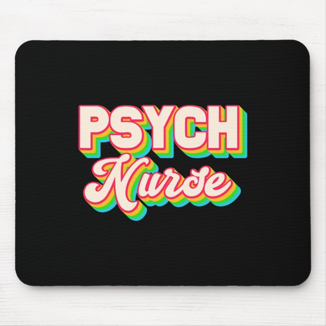 Tapis De Souris Psychologie Infirmière Psychiatrique Département d (Devant)