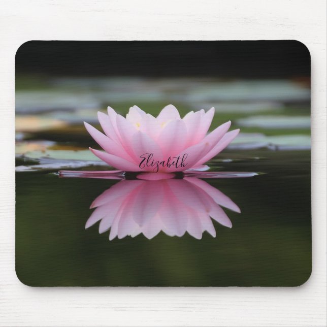 Tapis De Souris Psychologue Thérapiste Zen, Lotus Flower (Devant)
