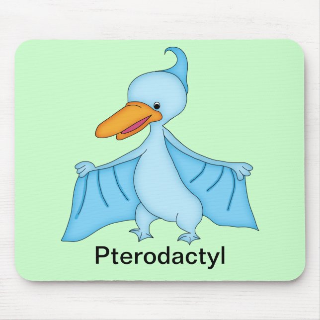 Tapis De Souris Ptéodactyle Dinosaure (Devant)