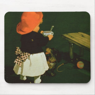 Tapis De Souris Publicité par affichage pour le 'malt Coffee de