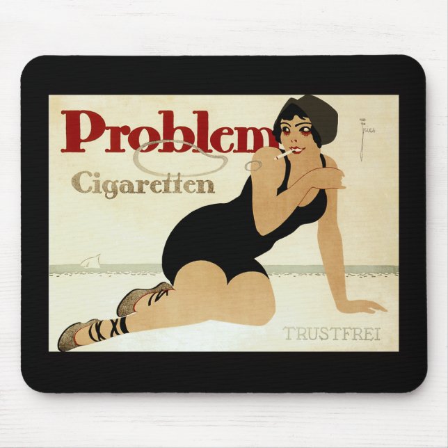 Tapis De Souris Publicité sur la cigarette (Devant)