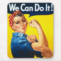 Publicité vintage pour les droits des femmes