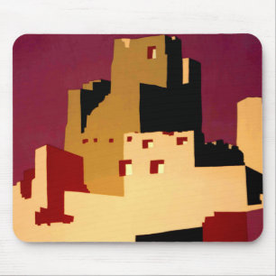 Tapis De Souris Pueblo occidental du sud-ouest WPA National