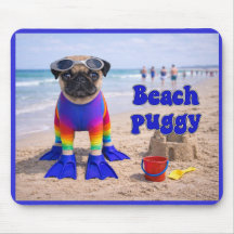 Puggy de la plage