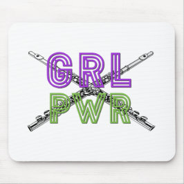 Tapis De Souris (Puissance de fille) GRL PWR - cannelure