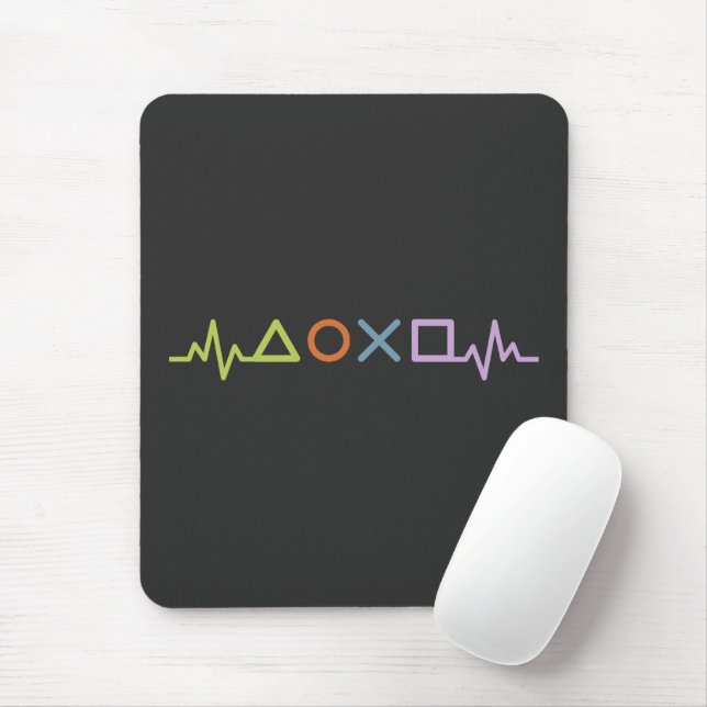 Tapis De Souris Pulse du contrôleur de pulsation de Heartbeat Game (Avec souris)