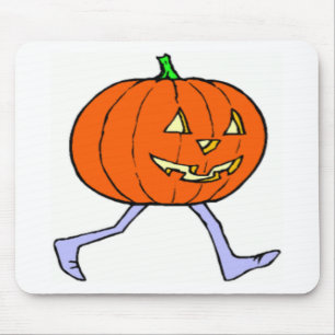 Tapis De Souris Pumkin effrayant