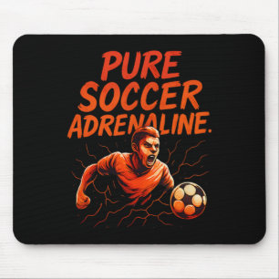 Tapis De Souris Pure Adrénaline de Foot Graffiti Équipement de Sup