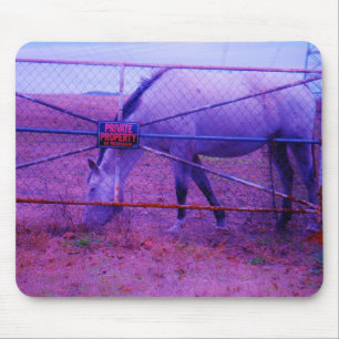 Tapis De Souris Purple Propriété Privée Horse