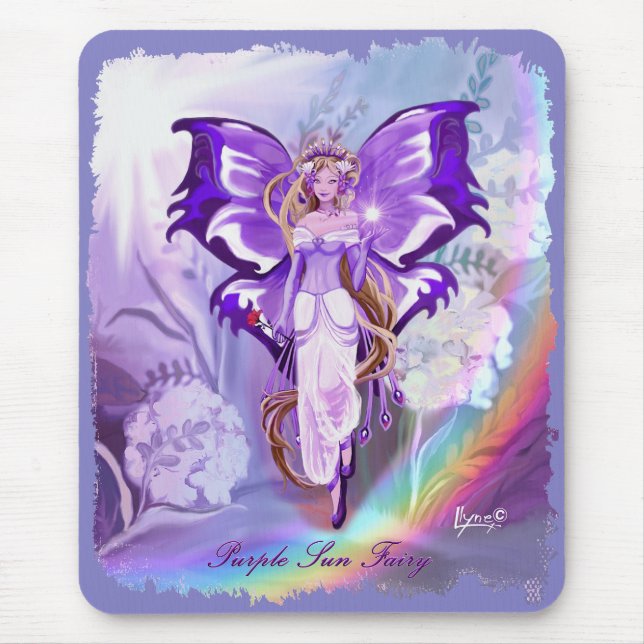 Tapis De Souris Purple Sun Fairy (Devant)