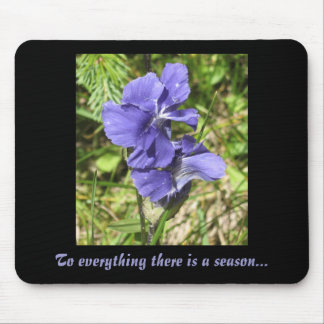 Tapis De Souris PurpleFlower, à tout il y a une saison…