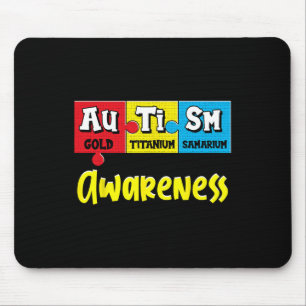 Tapis De Souris Puzzle de Sensibilisation sur l'autisme drôle Chim