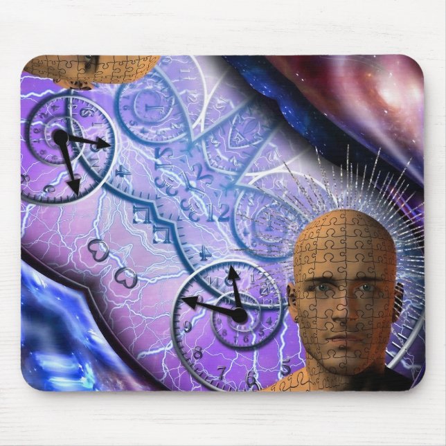 Tapis De Souris Puzzle of time (Devant)