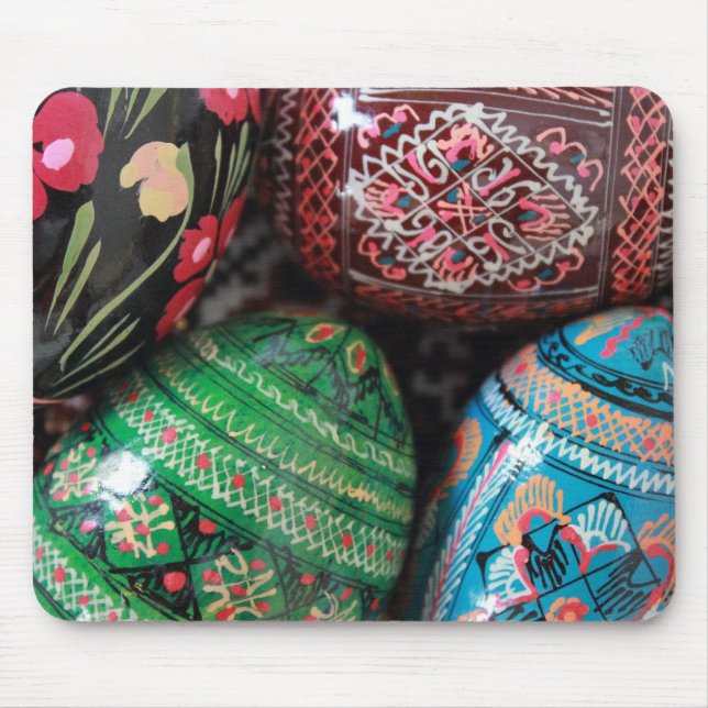 Tapis De Souris Pysanky ukrainien - oeufs de pâques (Devant)