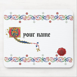 Tapis De Souris Q mousepad médiéval