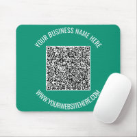 QR Code et texte personnalisé Promotion moderne