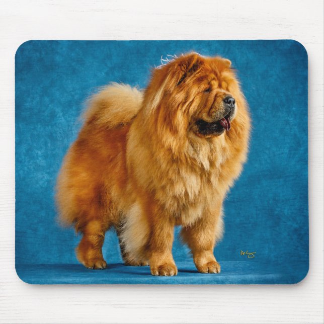 Tapis De Souris Quahrma Chow Chow Mousepad (Devant)